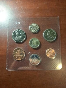 Great Britain 1988 UK Royal Mint Set 7-Coins Brilliant Uncirculated - Picture 1 of 2