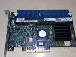 DELL PERC 4e/DC SCSI320-2E DUAL CHANNEL PCI-EX ULTRA-320 SCSI RAID CONTROLLER - Picture 1 of 5