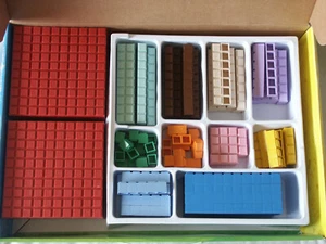 Math-U-See Manipulatives Integer Block Kit Homeschool Math Complete 133 Pieces - Picture 1 of 4