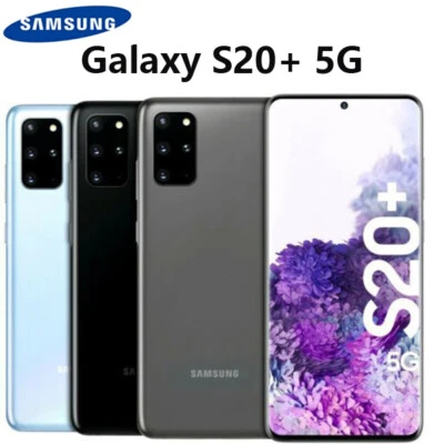 Samsung Galaxy S20+ S20 Plus 5G SM-G986U 128GB Android Ohne Simlock Einzel-SIM - Bild 1 von 4