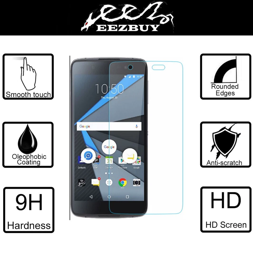 Real Tempered Glass Screen Protector for BlackBerry DTEK50 - Image 1 of 4