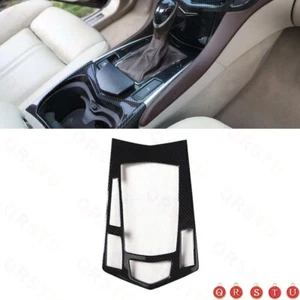 For Cadillac SRX 2010-2016 Carbon Fiber Central Console Gear Shift Strip Cover - Picture 1 of 10