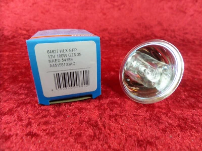 Lampada di proiezione 12 Volt/100 Watt OSRAM HLX per proiettori Super 8 NUOVO! GZ 6.35 - Immagine 1 di 4
