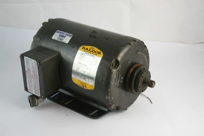 Baldor M3560 Motor - 1/2HP, 850 RPM, 60Hz, 3PH, 1.15SF, 208-230/460V - Image 1 of 4