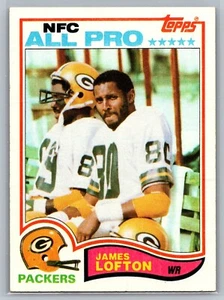 1982 Topps Football #364 JAMES LOFTON - Picture 1 of 2