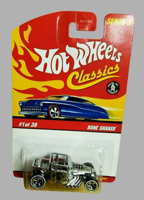 2007 Hot Wheels BONE SHAKER CHROME #L0729 Classics Series 3 #1/30 1:64 MOC - Image 1 of 4