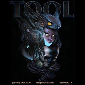 Tool Poster Nashville, TN - January 29, 2020