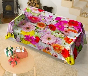 3D Gerbera I7984 Sofabezug Hoch Stretch Lounge Schonbezug Schoner Couch Bezug - Bild 1 von 5