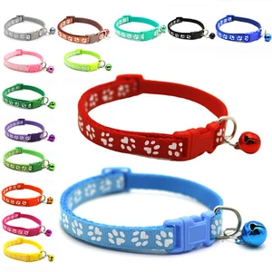Dog Cat Pet Necklace Adjustable Neck Collars Breathable Breakaway Everyday Use - Picture 1 of 18