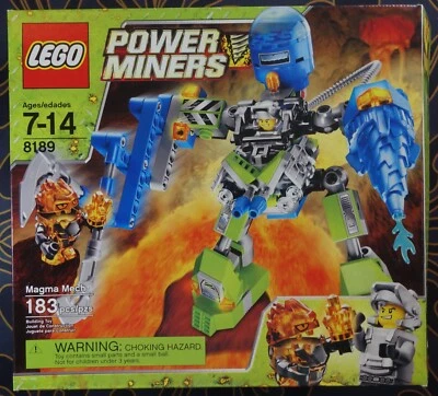 *** LEGO 8189: POWER MINERS - MAGMA MECH - RARE - VERIFIED 100% COMPLETE! *** - Image 1 of 4