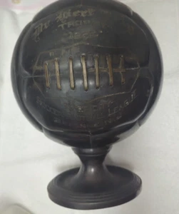 1922 Dieges & Clust Dr Bert Daly soccer ball trophy Bayonne NJ Mayor MLB - Picture 1 of 22