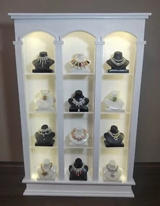 1/6 Handmade Furniture Jewelry Cabinet for Fashion Royalty 12’’ Dolls #4 - Picture 1 of 2