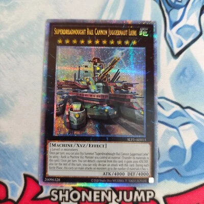 Yugioh Asian English Superdreadnought Rail Cannon Juggernaut Liebe SLF1-AE013 - Image 1 of 2