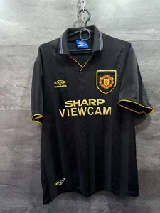 Manchester United 1993 1994 Away Football Shirt Fußball Trikot Umbro Herren Gr. L - Bild 1 von 21