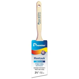 Premier Montauk 100% DuPont Tynex/Orel (Nylon/Polyester) Angled Sash Brush 2.5" - Picture 1 of 1