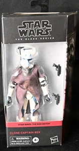 Figura Hasbro Star Wars The Bad Batch Serie Negra Clon Capitán Rex 6" Nueva - Imagen 1 de 6