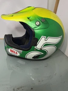 Vintage Bell Moto 6 Ryan Hughes Helmet Ryno Size 7 1/2 - Bild 1 von 16