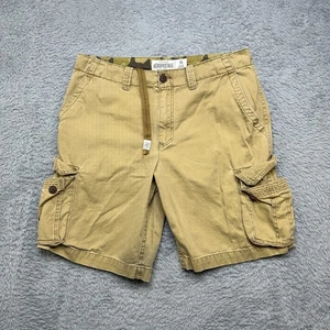 Aeropostale Cargo Shorts Mens 36 Tan School Gorpcore Utility Dad 90s Y2K - Picture 1 of 9