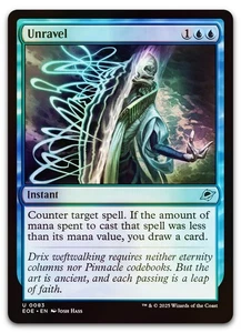 Unravel #83 (Foil) (NM) Edge of Eternities EOE Magic MTG - Picture 1 of 2