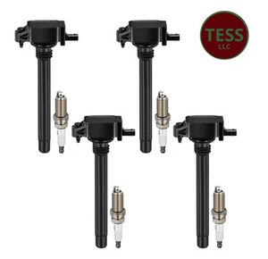 Ignition Coil Pack UF751 and Iridium Spark Plugs 4469 Compatible with Jeep - Bild 1 von 13