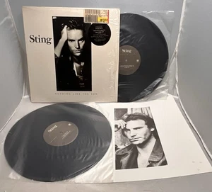 Sting Nothing Like The Sun 2 LP Vinyl W/Booklet In Shrink Wrap W/Hype Sticker - Picture 1 of 18