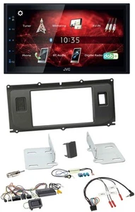 JVC DAB USB Bluetooth 2DIN Lenkrad Autoradio für Land Rover Evoque Blindstopfen - Bild 1 von 8