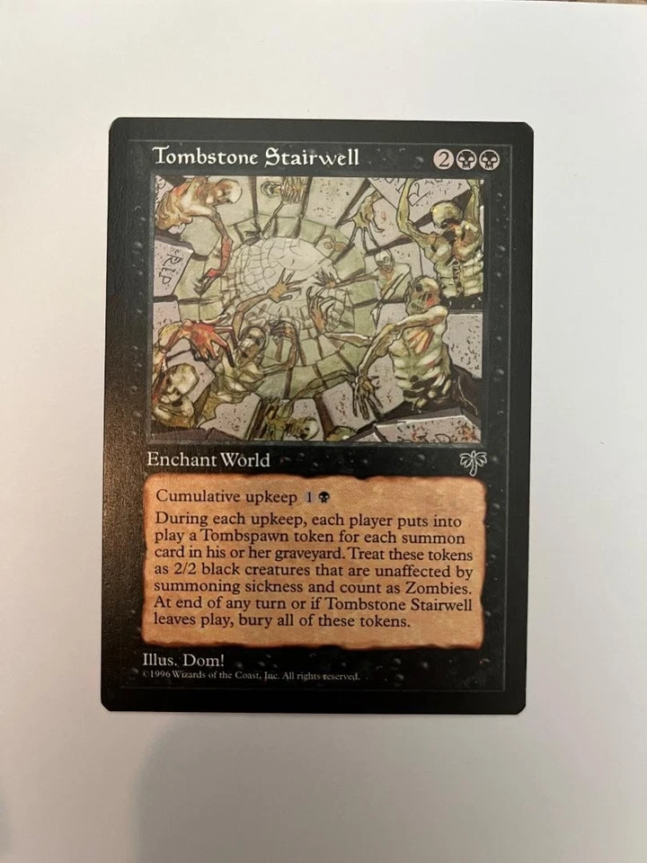 MTG- Tombstone Stairwell x1 - Mirage Reserved List - Image 1 of 1
