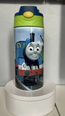 Thomas and Friends Water Bottle | 350ml | Flip lid Integrated Straw |  - Image 1 of 4