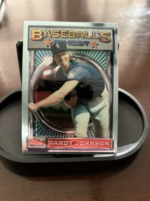 1993 Topps Finest - Randy Johnson #154 - Image 1 of 2