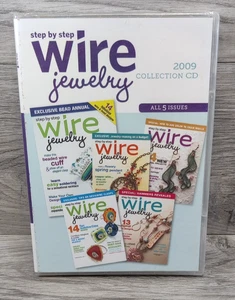 Step by Step Wire Jewelry 2009 Collection On CD-New Sealed - Picture 1 of 4