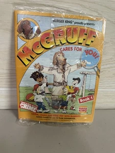 Vintage 1991 Burger King McGruff Cares For You! Cassette #1 Sealed New HTF 1 - Picture 1 of 3