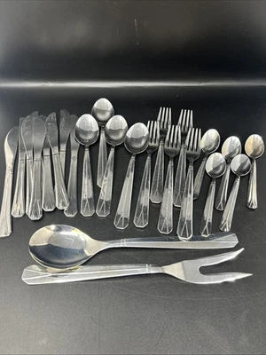 Cubiertos SAF Inox Italia 18/10 patrón desconocido 25 piezas  Foto 1 de 4