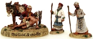 Dept. 56 Holy Land The Good Samaritan Set of 3 The Parables of Jesus 59924 New - Picture 1 of 18