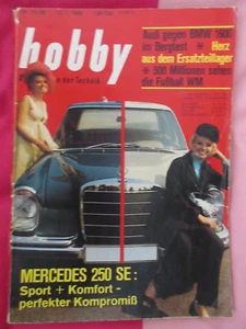 Hobby 15/66 Mercedes 250 SE, Audi und BMW 1600, Go-Kart, Porsche 911 - Bild 1 von 2