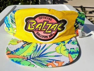 Vintage Retro ‘90s Balzac Promo Hat / Cap New Old Stock!! Unique flipback brim!! - Picture 1 of 3