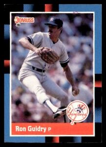 1988 Donruss #175 Ron Guidry New York Yankees Baseball card
