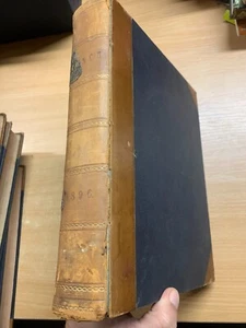 1896 PUNCH MAGAZINE BOUND VOLUMES JAN TO DEC HEAVY 2.2kg ANTIQUE BOOK (P10) - Picture 1 of 13