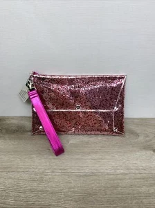 Braccialetto Wild Fable rosa PVC glitter rosa caldo nuovo con etichetta - Foto 1 di 10