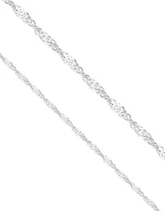 Halskette Silber Silver Echt Sterling 925 55cm 2,51gr - Bild 1 von 2