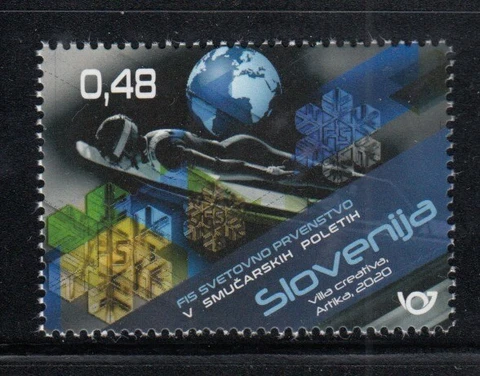 SLOVENIA Ski Flying World Championships MNH stamp Cover