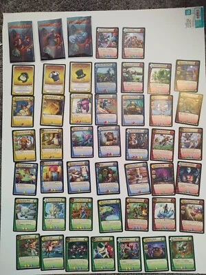 Free Realms Topps Cards Lot READ DESCRIPTION  - Image 1 of 4