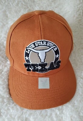 Texas Lone Star State Adjustable Hat Cap Black Hawk Joy Cap New - Image 1 of 4