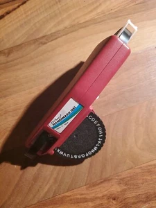 Etichettatrice Dymo vintage Handimark 1885 rossa usa nastro 3/8" testata funzionante - Foto 1 di 2