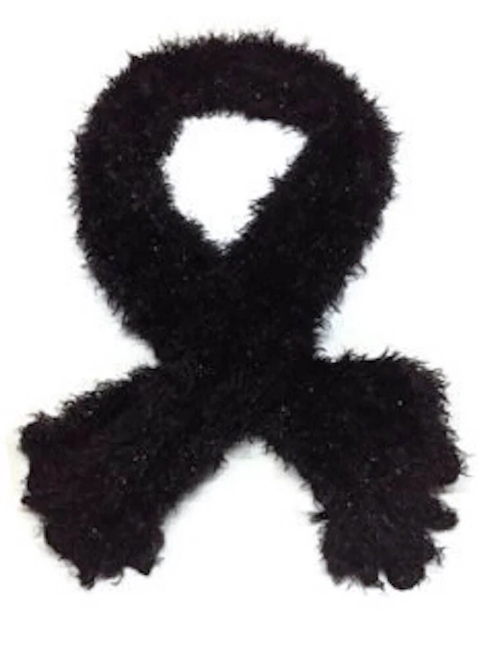 Magic Scarf - Super Soft Scarf - Black & Gold Sparkle - Image 1 of 1