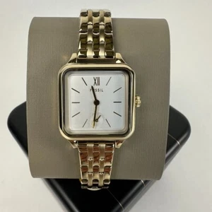 NWT Fossil Women's Colleen Three-Hand Gold-Tone Stainless Steel Watch BQ3832 - Picture 1 of 10