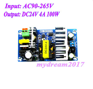 AC90-265V to DC 24V AC-DC 4A 100W High Power Switch Supply Board Power Module