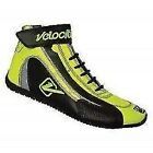 Velocita Y04 Safety Driving Racing Shoes Sfi Leather / Nomex Flo Yellow Size 4