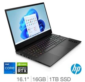 HP OMEN Gaming Laptop  i7-11, 16GB RAM, 1TB SSD, NVIDIA GeForce RTX 3060, 16.1" 