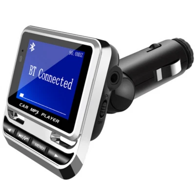 Car FM Transmitter Modulator Bluetooth MP3 Player AUX LCD Screen Handsfree Call - Bild 1 von 4