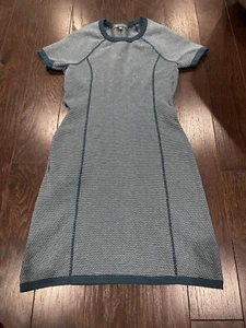 Title Nine Damen Strickkleid Gr. Small türkis-blau Pulloverkleid Golf Classic - Bild 1 von 8
